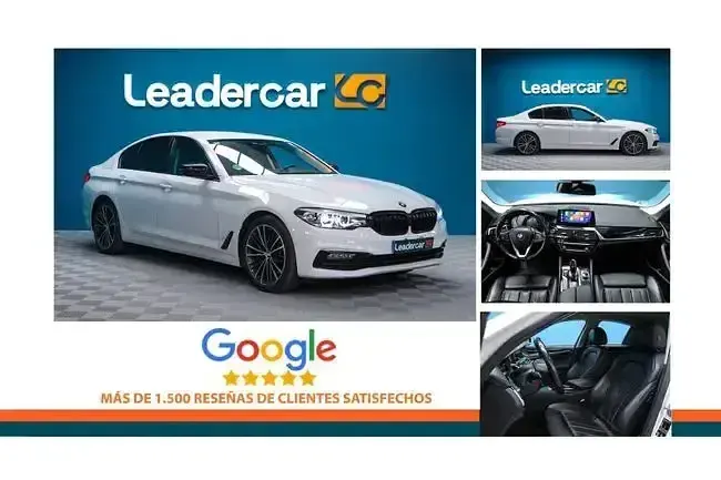 Käytetty BMW 530 Sport Line 265 HP (194 kW) 2017 Valkoinen Sedan