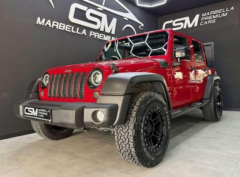 Usado Jeep Wrangler Sahara 284 CV (208 kW) 2013 Rojo SUV
