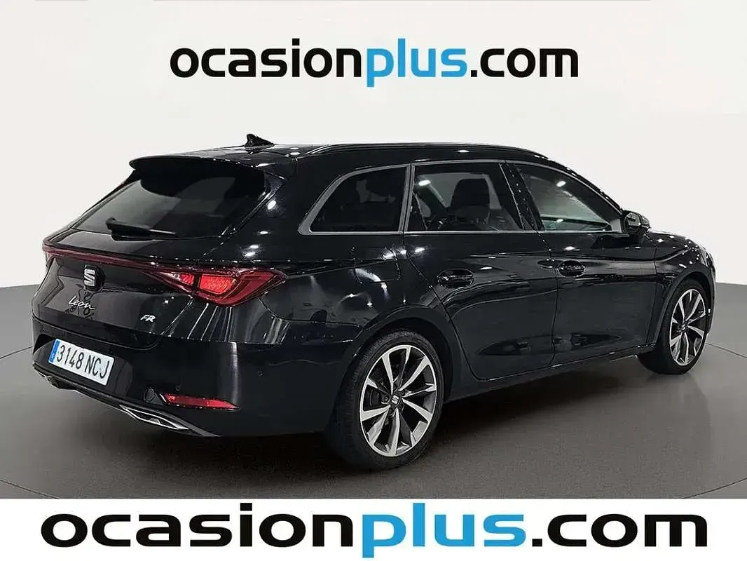 Usado Seat Leon ST FR 150 CV (110 kW) 2025 Negro Familiar