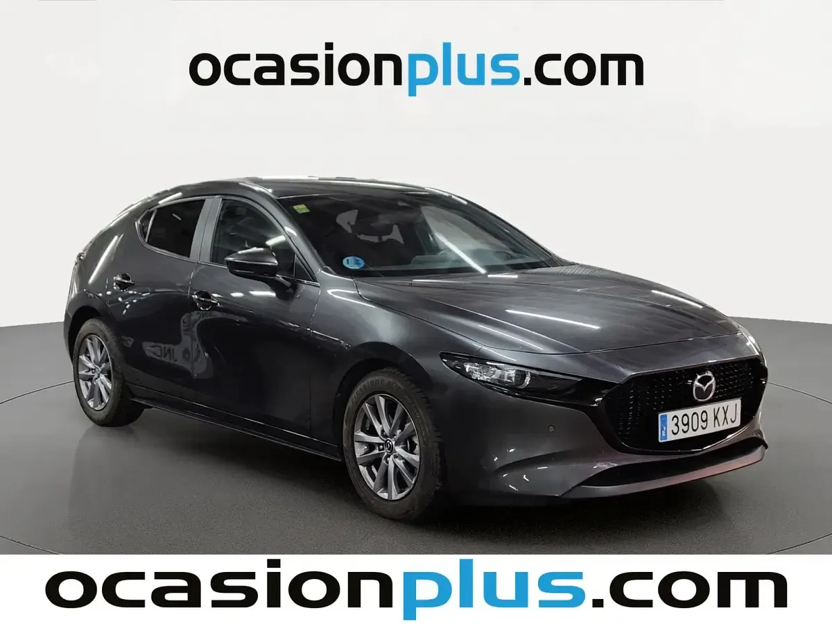 Usado Mazda 3 122 CV (89 kW) 2019 Gris Utilitario
