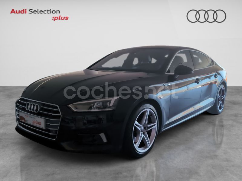 Negro Usado 2017 Audi A5 Sportback Sport Utilitario | 21.900 € (Caro) - Imagen 1/4