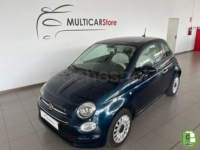 Usado Fiat 500 Lounge 69 CV (50 kW) 2019 Azul Berlina