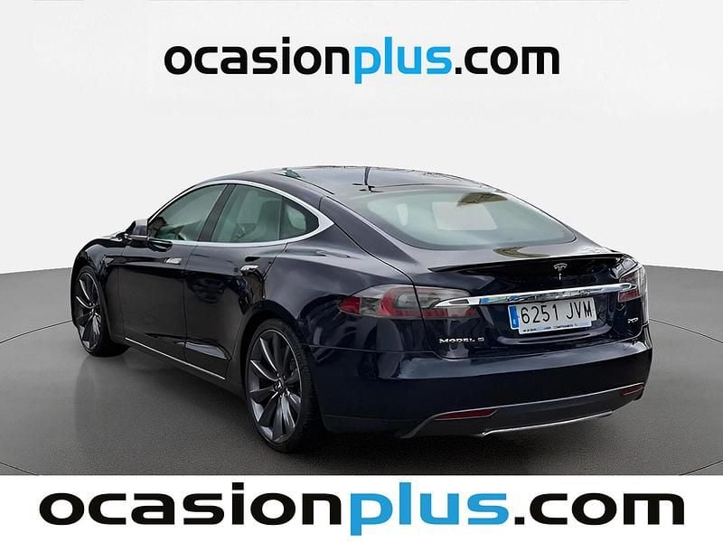 Usado Tesla Model S 310 kW (422 CV) 2014 Azul Utilitario