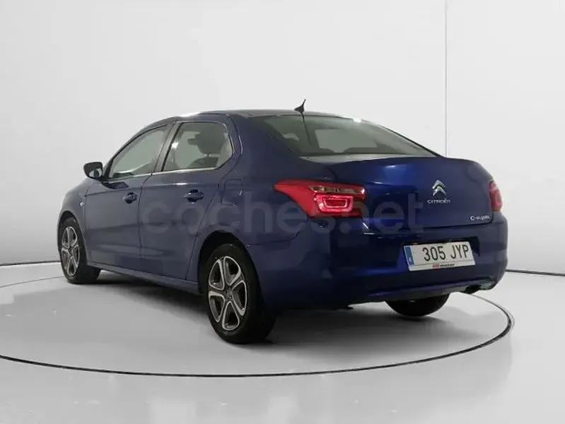 Usado Citroën C-Elysee I Shine 100 CV (73 kW) 2017 Azul Berlina