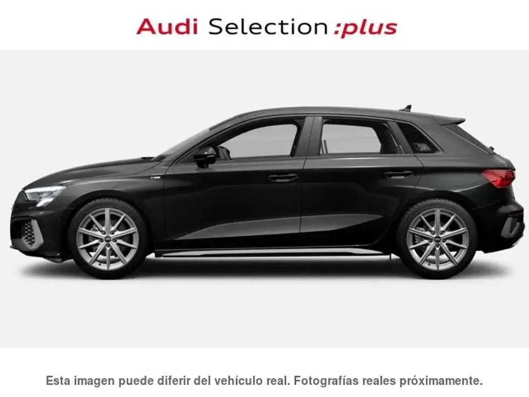 Usado Audi A3 Sportback S-Line 110 CV (80 kW) 2022 Negro Utilitario