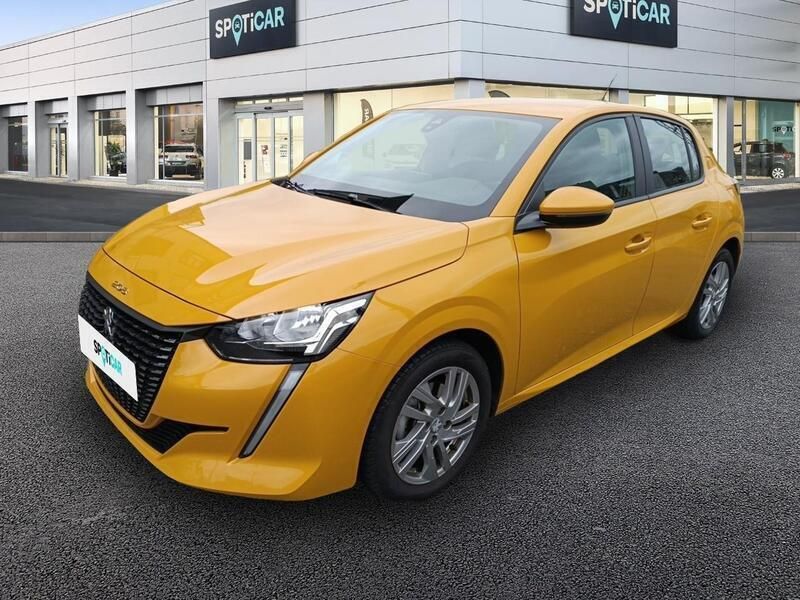 Dorado Usado 2020 Peugeot 208 Active Utilitario | 13.900 € (Caro) - Imagen 1/3