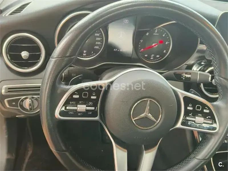 Usado Mercedes C200 160 CV (117 kW) 2020 Azul Berlina