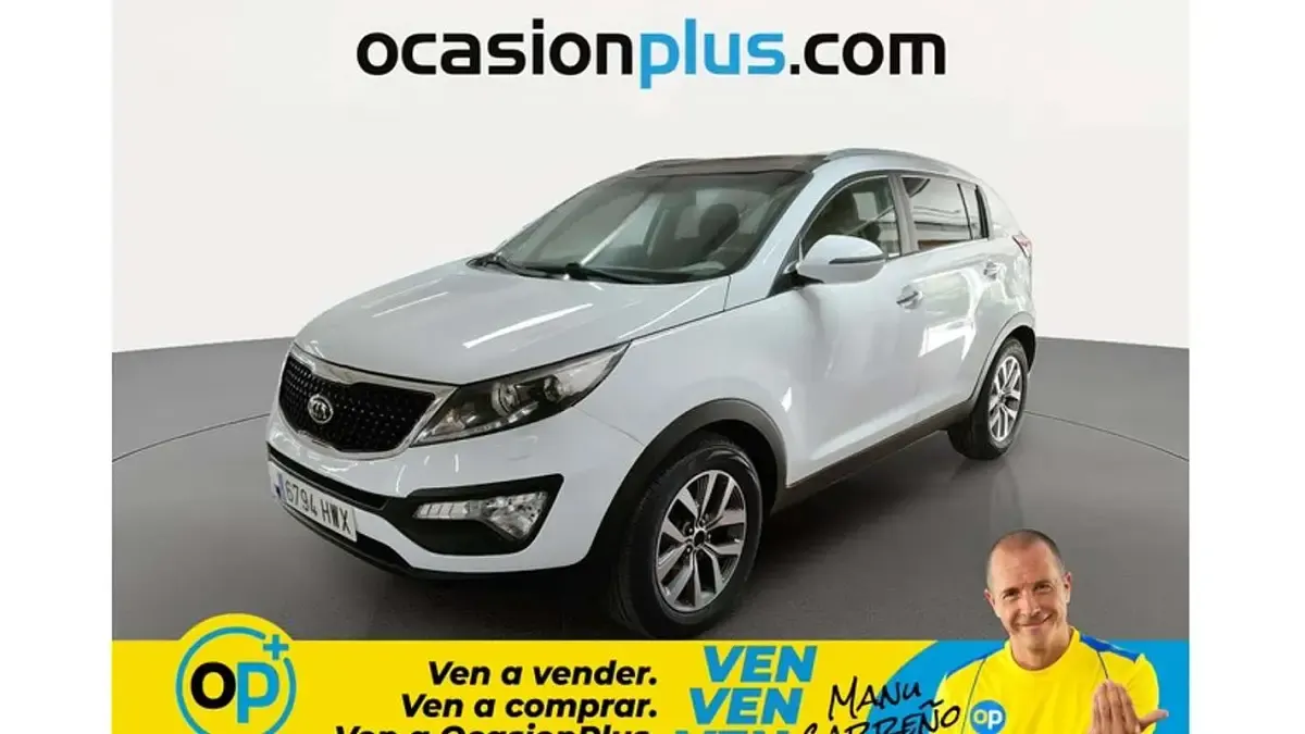 Usado Kia Sportage 116 CV (85 kW) 2014 Blanco SUV