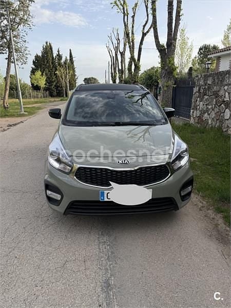 Usado Kia Carens 135 CV (99 kW) 2018 Verde Monovolumen