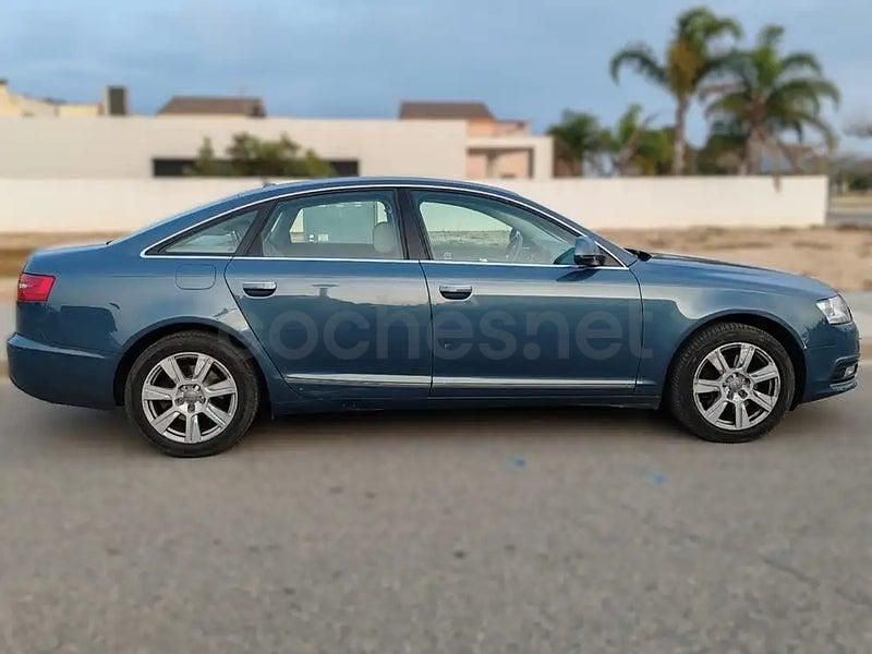 Usado Audi A6 Premium 190 CV (139 kW) 2009 Azul Berlina