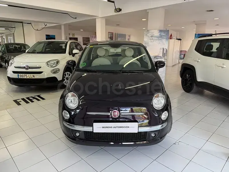 Usado Fiat 500 Lounge 69 CV (50 kW) 2014 Violeta / lila Berlina
