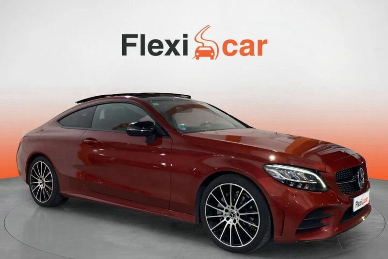 Rojo Usado 2019 Mercedes C200 Coupe | 29.290 € (Precio justo) - Imagen 1/4