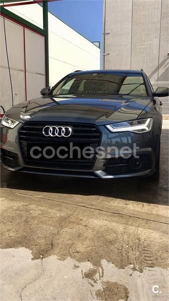 Usado Audi A6 S-Line 190 CV (139 kW) 2015 Gris / plata Familiar