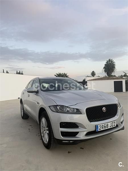 Usado Jaguar F-Pace Pure 163 CV (119 kW) 2017 Blanco SUV