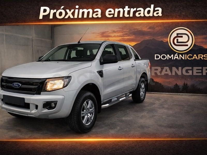Usado Ford Ranger Wildtrack 200 CV (147 kW) 2015 Gris / plata Recogida
