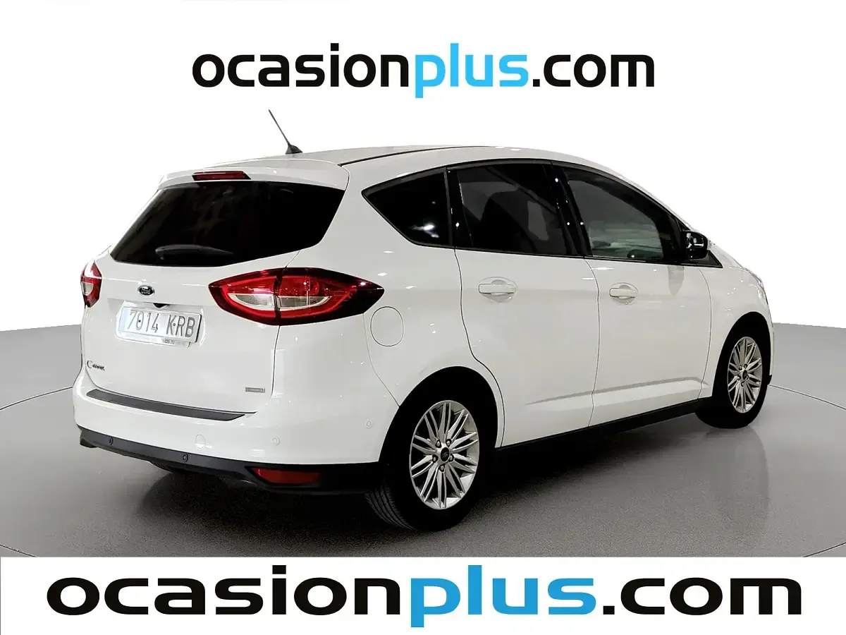 Usado Ford C-MAX Titanium 125 CV (91 kW) 2018 Blanco Monovolumen