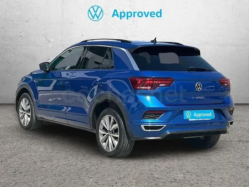 Usado VW T-Roc Advance 110 CV (80 kW) 2022 Azul SUV