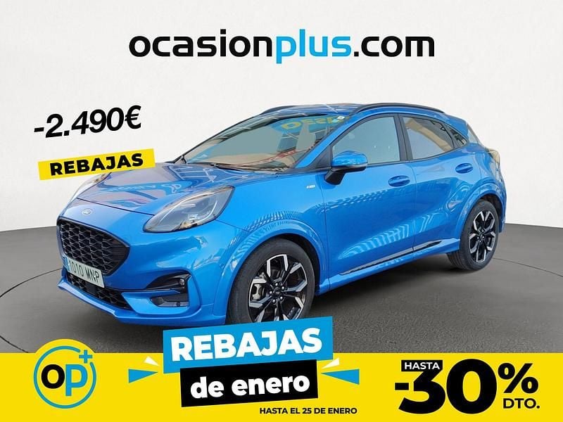 Azul Usado 2024 Ford Puma ST-Line X SUV | 19.700 € (Precio justo) - Imagen 1/4