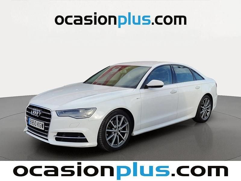 Usado Audi A6 S-Line 190 CV (139 kW) 2018 Blanco Berlina