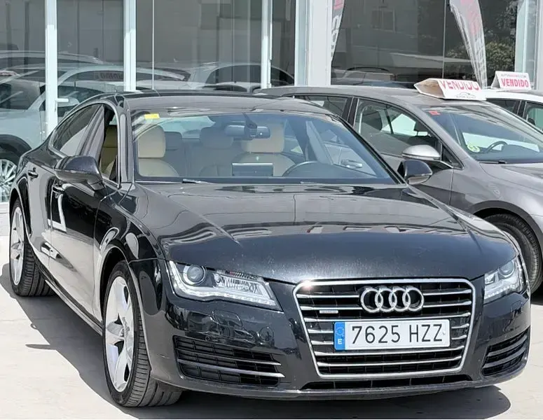 Usado Audi A7 Sportback Ambiente 204 CV (150 kW) 2014 Negro Utilitario