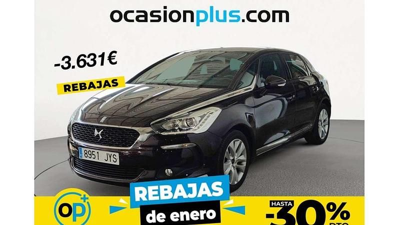 Usado DS Automobiles DS5 120 CV (88 kW) 2017 Negro Utilitario