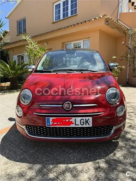 Usado Fiat 500 Lounge 69 CV (50 kW) 2020 Rojo Berlina