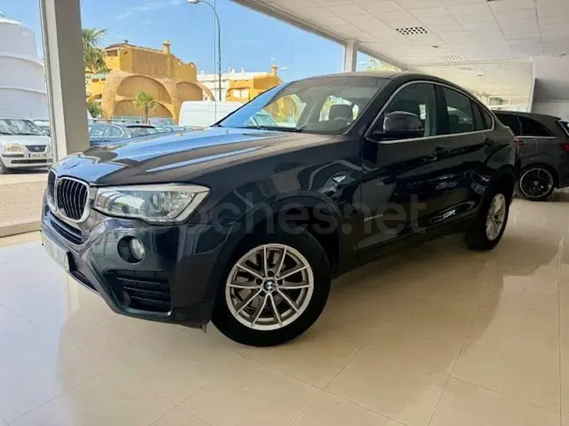 Usado BMW X4 190 CV (139 kW) 2015 Gris / plata SUV