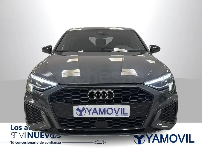 Usado Audi A3 S-Line 150 CV (110 kW) 2021 Gris / plata Berlina