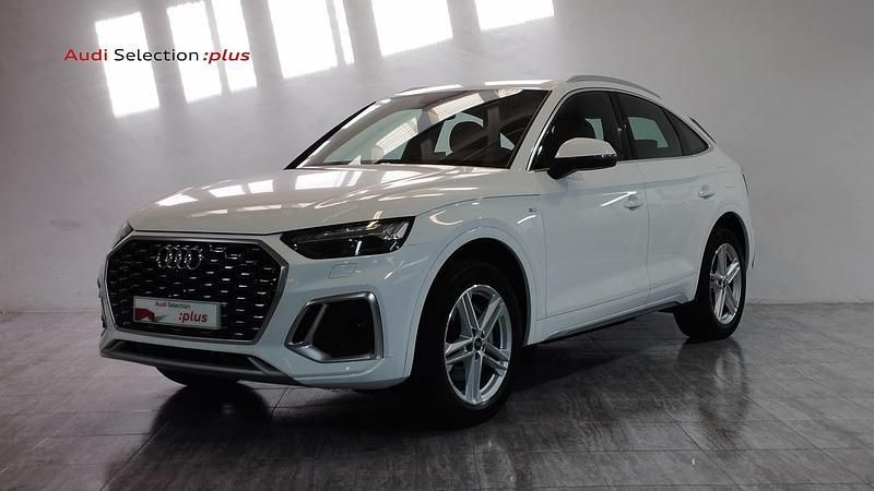 Blanco Usado 2022 Audi Q5 S-Line SUV | 44.550 € (Caro) - Imagen 1/4