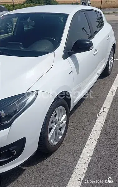 Usado Renault Mégane III GT 110 CV (80 kW) 2014 Blanco Berlina