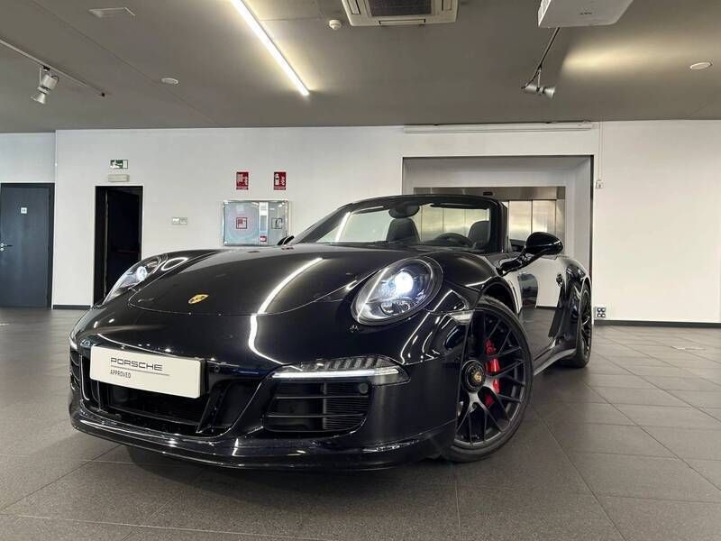 Negro jet metalizado Usado 2015 Porsche 911 Carrera GTS Descapotable | 136.990 € - Imagen 1/4