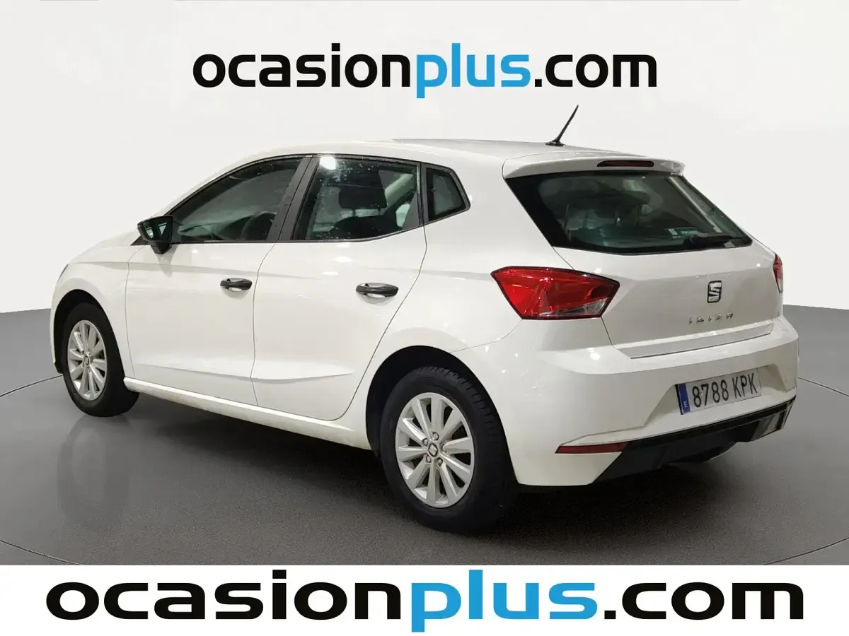Usado Seat Ibiza Reference 95 CV (69 kW) 2018 Blanco Utilitario