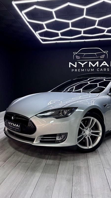 Usado Tesla Model S 309 kW (421 CV) 2016 Gris Utilitario