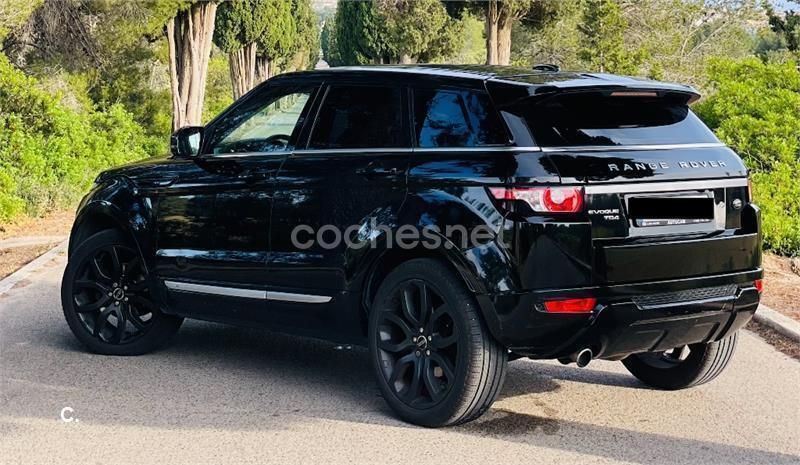 Negro Usado 2012 Land Rover Range Rover evoque Prestige SUV | 15.500 € (Precio justo) - Imagen 1/4