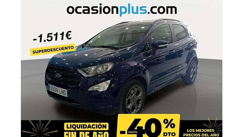 Azul Usado 2020 Ford Ecosport ST-Line SUV | 12.089 € (Buen precio) - Imagen 1/4