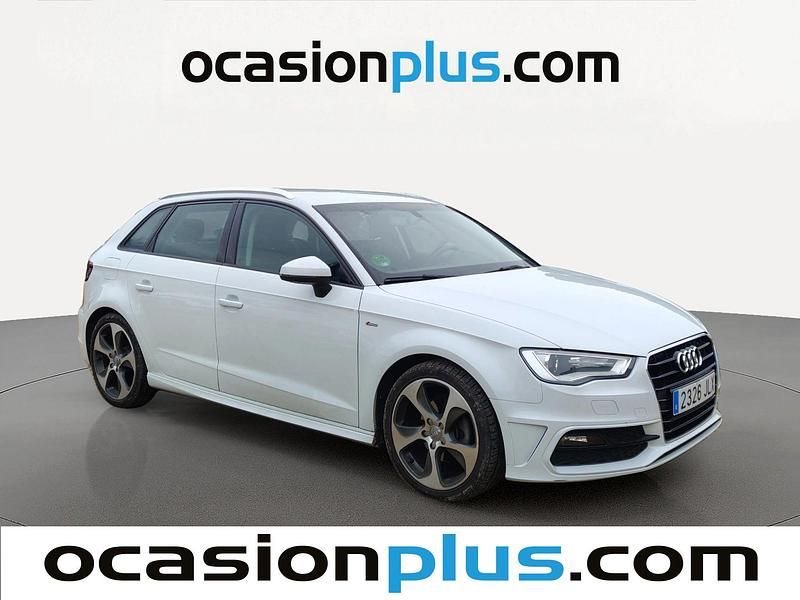 Usado Audi A3 S-Line 110 CV (80 kW) 2016 Blanco