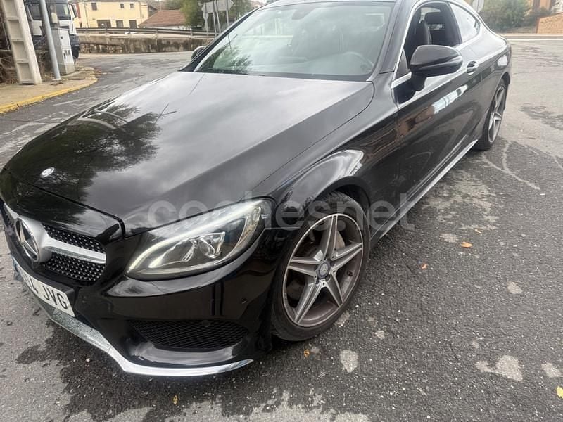 Negro Usado 2017 Mercedes C250 Coupe | 14.500 € (Precio justo) - Imagen 1/4