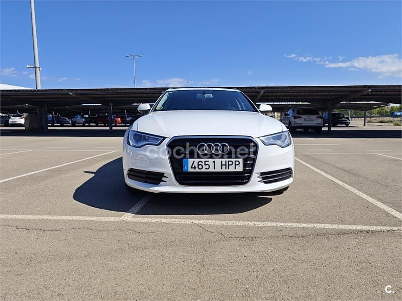 Usado Audi A6 204 CV (150 kW) 2013 Blanco Familiar