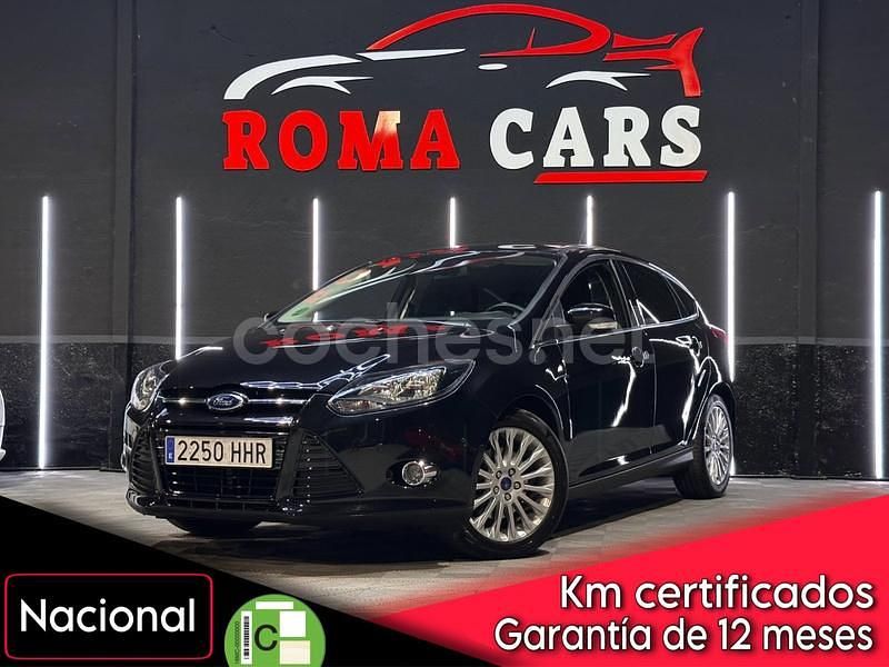 Negro Usado 2011 Ford Focus Titanium Berlina | 7990 € (Precio justo) - Imagen 1/4