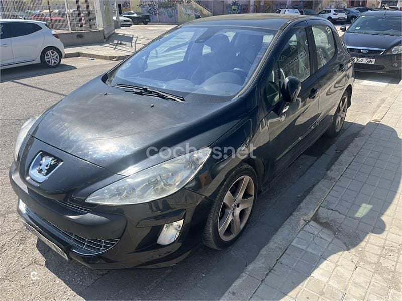 Usado Peugeot 308 Sport 110 CV (80 kW) 2007 Negro Utilitario