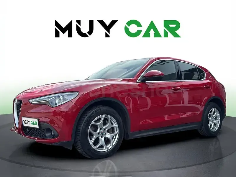 Usado Alfa Romeo Stelvio Executive 190 CV (139 kW) 2019 Rojo SUV