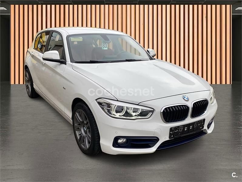 Blanco Usado 2015 BMW 120 Sport Line Utilitario | 17.500 € (Precio justo) - Imagen 1/4