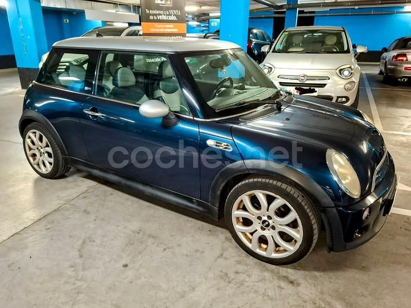 Azul Usado 2007 Mini Cooper S Utilitario | 8990 € (Precio justo) - Imagen 1/4