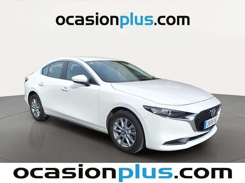 Usado Mazda 3 Prime-Line 140 CV (102 kW) 2025 Blanco Utilitario