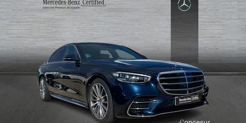 Usado Mercedes S350 313 CV (230 kW) 2024 Azul Berlina