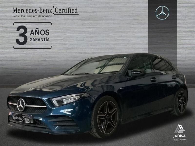 Azul Usado 2022 Mercedes A200 | 30.179 € (Precio justo) - Imagen 1/4