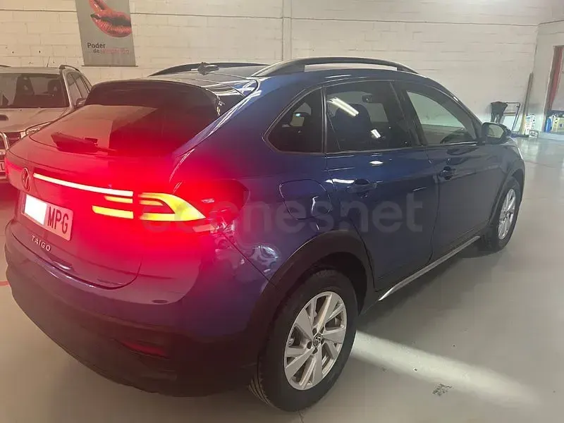 Usado VW Taigo Life 110 CV (80 kW) 2024 Azul SUV