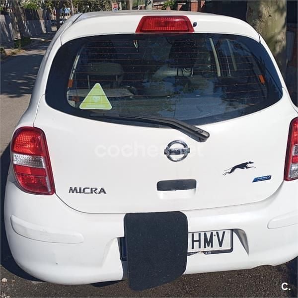 Blanco Usado 2012 Nissan Micra Acenta Utilitario | 6500 € (Precio justo) - Imagen 1/4