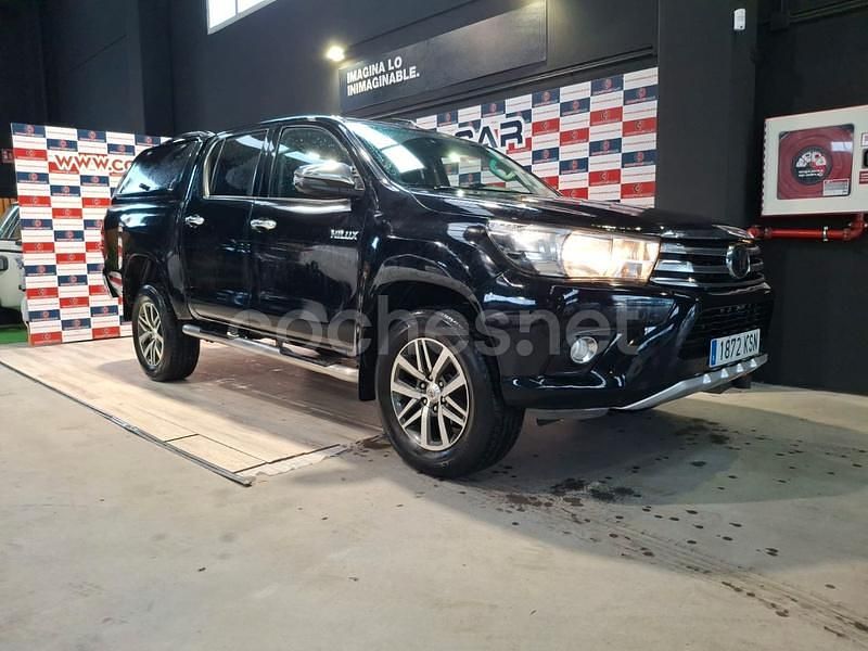 Usado Toyota HiLux 150 CV (110 kW) 2019 Negro Recogida