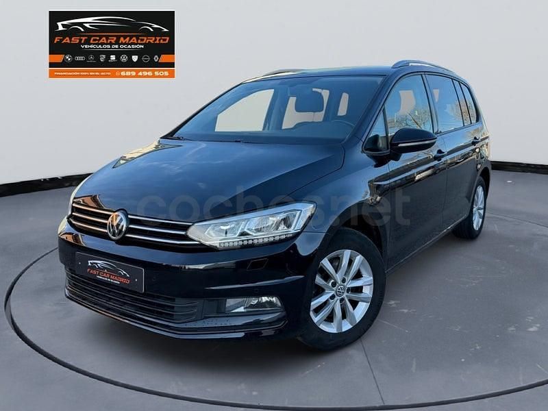 Usado VW Touran Sportline 150 CV (110 kW) 2016 Negro Monovolumen